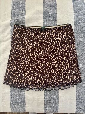 Wild Fable Leopard Print Skirt - NWOT